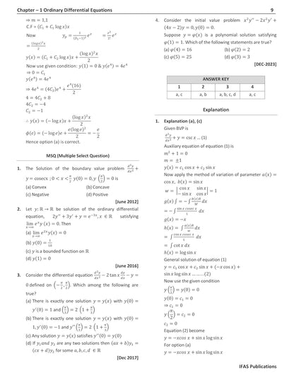 CSIR NET Mathematics PYQ Book - CSIR NET Mathematical Science Previous Year Questions Papers (Updated 2011 to Feb 2025) with Detailed Solutions (Part - 1 Pure Mathematics, Part - 2 Applied & Statistics Mathematics)