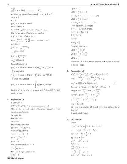 CSIR NET Mathematics PYQ Book - CSIR NET Mathematical Science Previous Year Questions Papers (Updated 2011 to Feb 2025) with Detailed Solutions (Part - 1 Pure Mathematics, Part - 2 Applied & Statistics Mathematics)