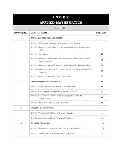 CSIR NET Mathematics PYQ Book - CSIR NET Mathematical Science Previous Year Questions Papers (Updated 2011 to Feb 2025) with Detailed Solutions (Part - 1 Pure Mathematics, Part - 2 Applied & Statistics Mathematics)