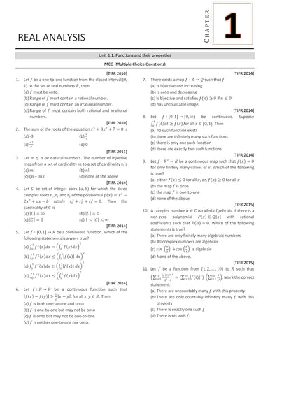 TIFR Mathematics Book (GS) 2010-2025 Previous Year Question with Solutions - Topic & Subtopic wise PYQ for IIT JAM, GAT B, CUET PG Exams - Useful book for TIFR Mathematics Exam