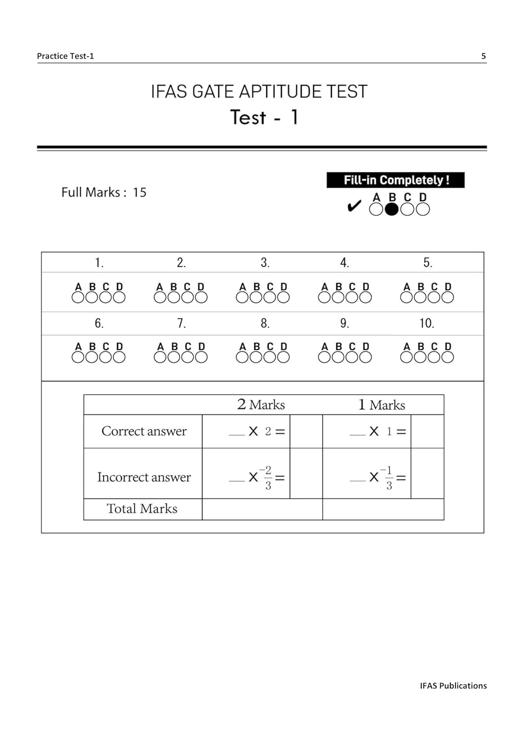 GATE General Aptitude Book 2026 Exam Master Guide Book: Includes Theory, 500+ Practice Questions, 20 Model Test Papers and Updated GATE General Aptitude Book Useful Book for GATE Exam