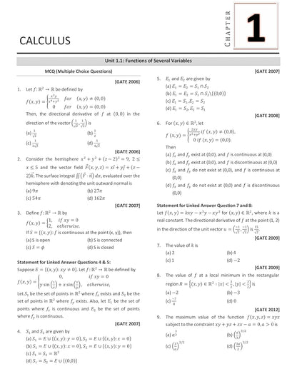 GATE Mathematics PYQ Book 2026 Previous Year Solved Papers (2005 to 2025) Topic Wise Sorted with Detailed Solutions Previous Year Question Paper Book for GATE Mathematics Examinations