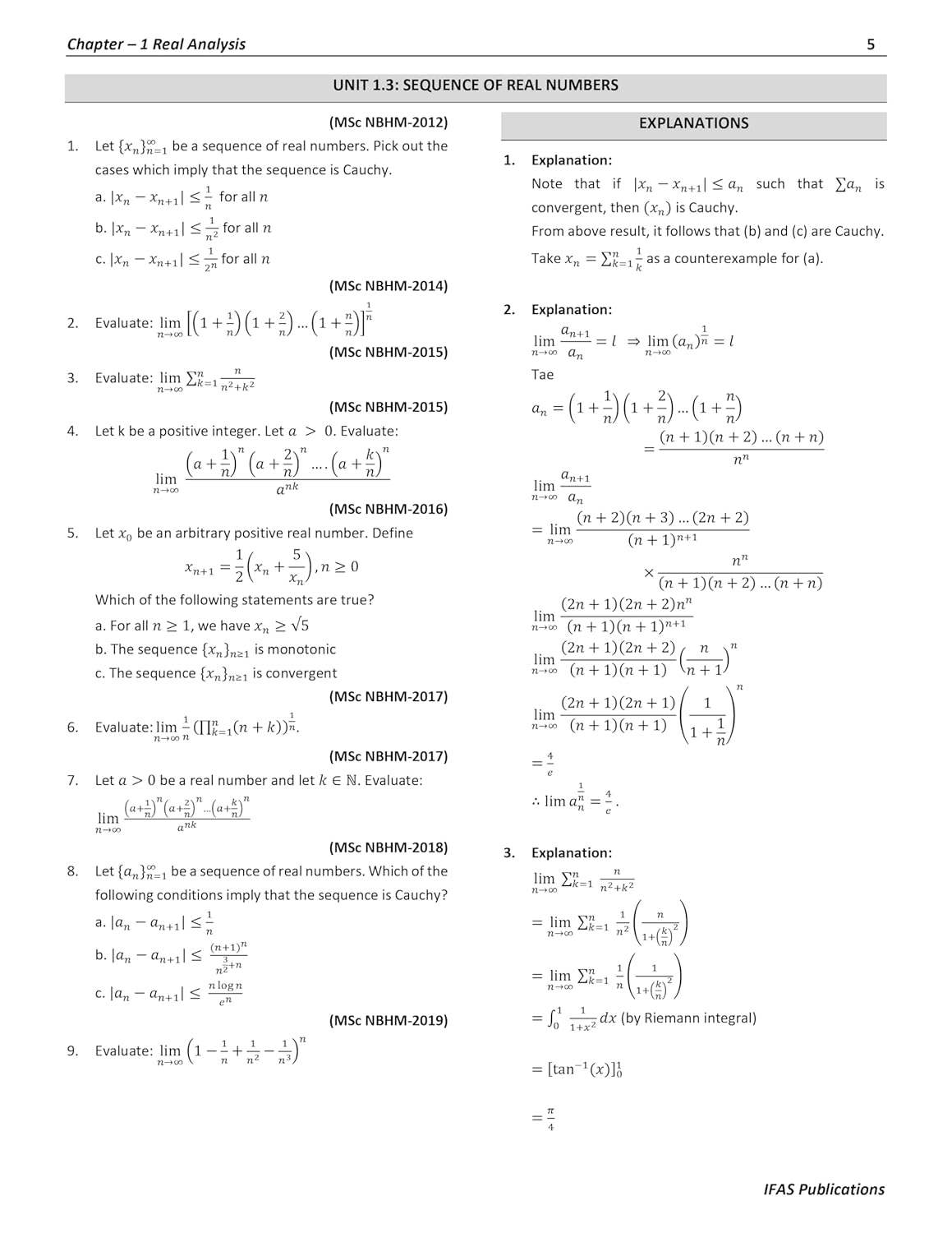 NBHM Mathematics Book 2011-2025 Previous Year Question with Solutions National Board of Higher Mathematics - Topic & Subtopic wise PYQ for MSc and PhD Exams