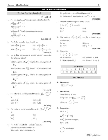 SET Mathematics PYQ Book 2026 Mathematical Science Previous Year Solved Papers with 5 Mock Test Paper Topic wise Sorted with Detailed Solutions Previous Year Practice Question Book for Maharashtra (MH) SET Mathematical Science Examinations