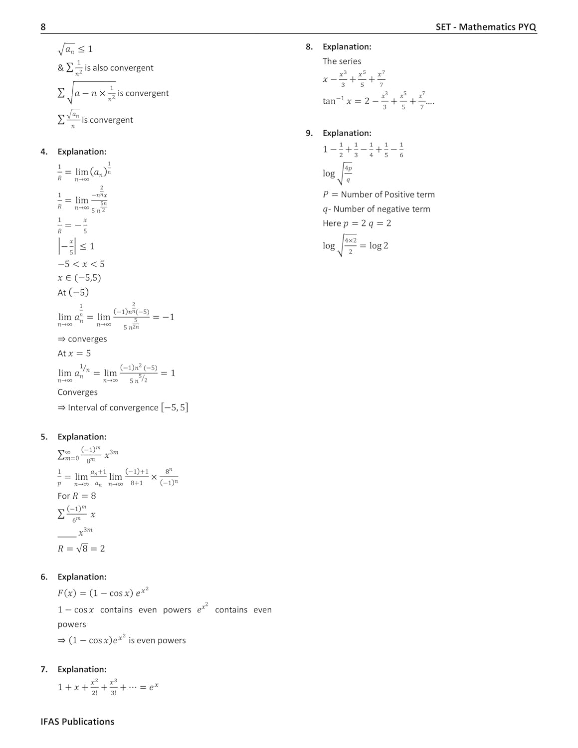 SET Mathematics PYQ Book 2026 Mathematical Science Previous Year Solved Papers with 5 Mock Test Paper Topic wise Sorted with Detailed Solutions Previous Year Practice Question Book for Maharashtra (MH) SET Mathematical Science Examinations