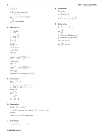 SET Mathematics PYQ Book 2026 Mathematical Science Previous Year Solved Papers with 5 Mock Test Paper Topic wise Sorted with Detailed Solutions Previous Year Practice Question Book for Maharashtra (MH) SET Mathematical Science Examinations