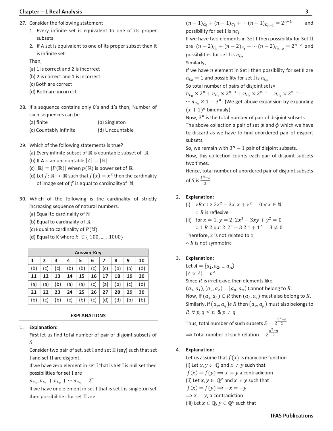 CSIR NET Mathematics Books - Mathematical Science Practice Questions (Part - B & C) Topic Wise Sorted Previous Year Practice Question Bank - Mathematics Book for CSIR UGC NET, GATE, SET, TIFR & MSc Entrance Exams - PYQs, MCQs & MSQs with Detailed Answers