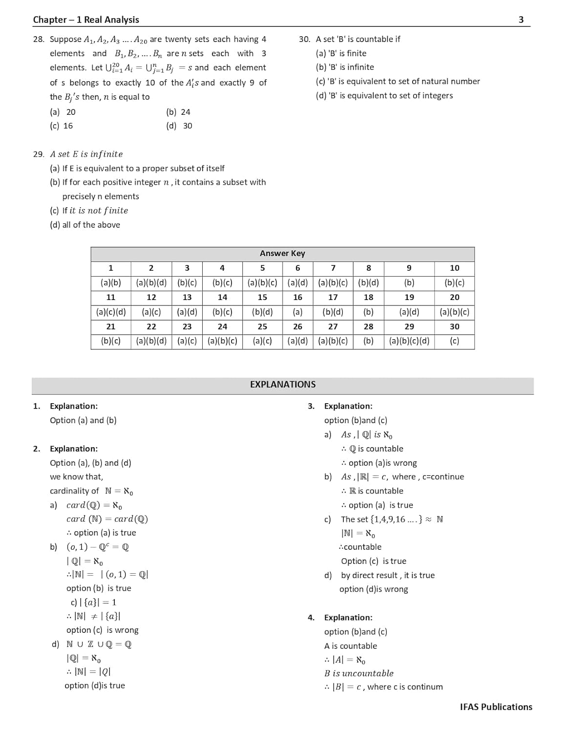 CSIR NET Mathematics Books - Mathematical Science Practice Questions (Part - B & C) Topic Wise Sorted Previous Year Practice Question Bank - Mathematics Book for CSIR UGC NET, GATE, SET, TIFR & MSc Entrance Exams - PYQs, MCQs & MSQs with Detailed Answers