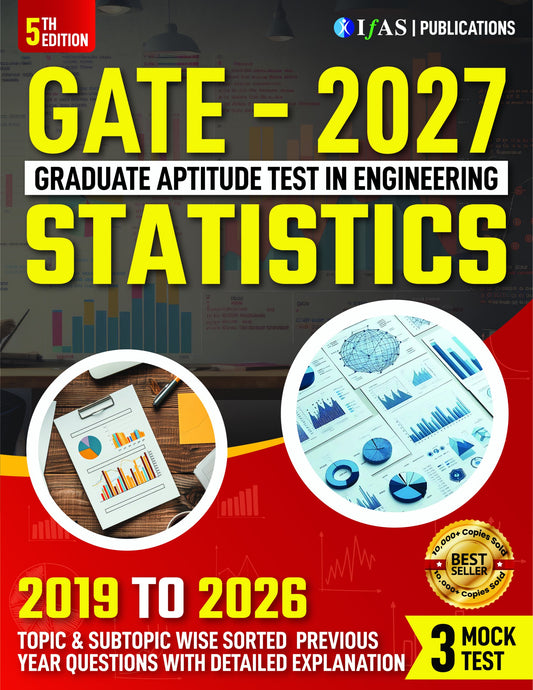GATE Statistics PYQ Book 2026